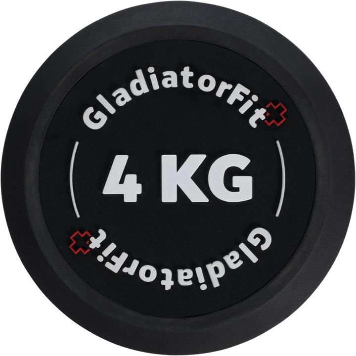 Image du produit Gladiatorfit Haltères ronds (1 x 4 kg)