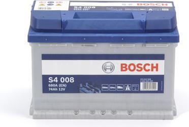 Immagine prodotto Bosch Automotive S4 008 (12 V, 74 Ah, 680 A)
