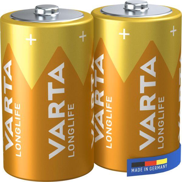 Image du produit Varta Longlife (2 pcs, D, 15800 mAh)