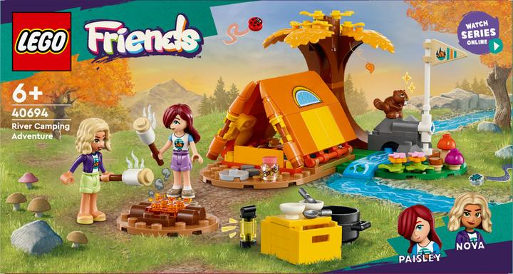 Actual product image LEGO Camping adventure by the river (40694, LEGO Friends)