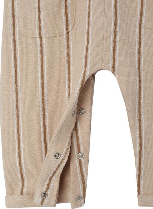 Produktbild Vertbaudet Bio-Kollektion: Baby Overall aus gestreiftem Strick (104)