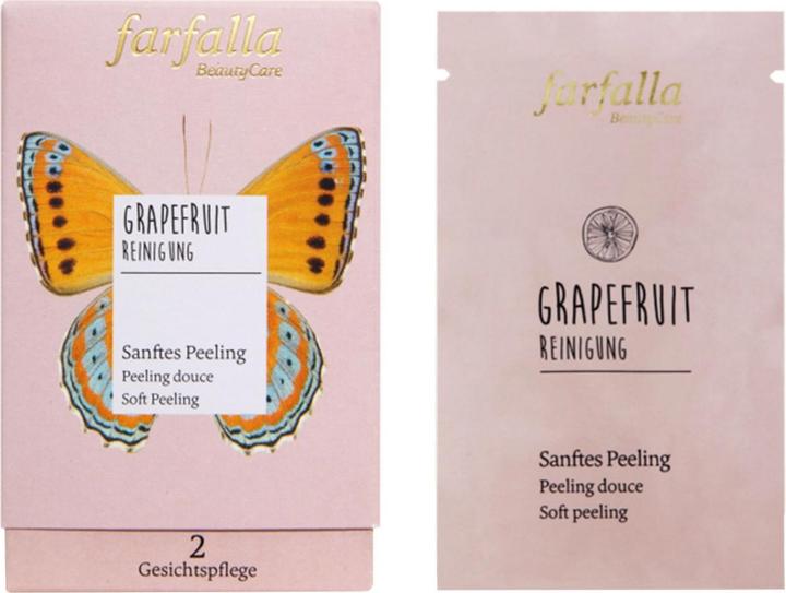 Actual product image Farfalla GRAPEFRUIT Cleansing - Gentle Peeling (Exfoliation, 10 ml)