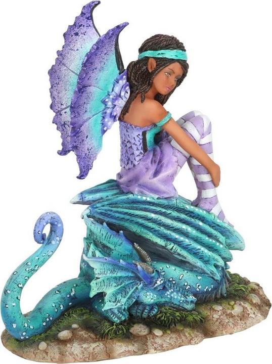 Image du produit Amy Brown Dragon Perch Fairy Figurine (15 x 11 x 16 cm)