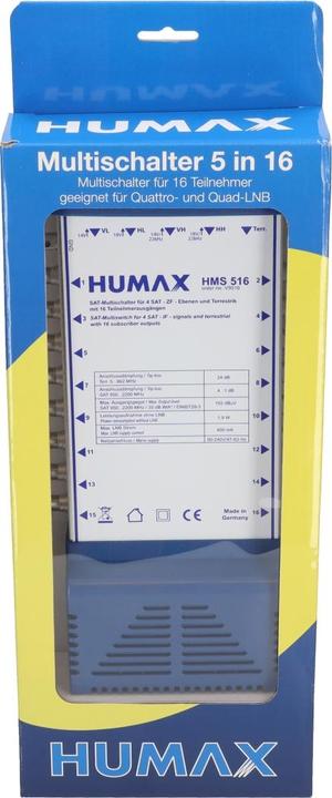 Actual product image Humax Multiswitch for 16 participants (Multi switch)