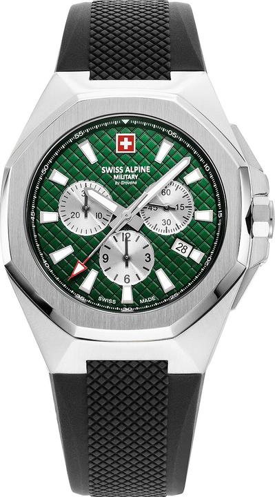 Immagine prodotto Swiss Alpine Military 7005.9834 Typhoon Cronografo da uomo 42mm 10ATM (Cronografo, 42 mm)