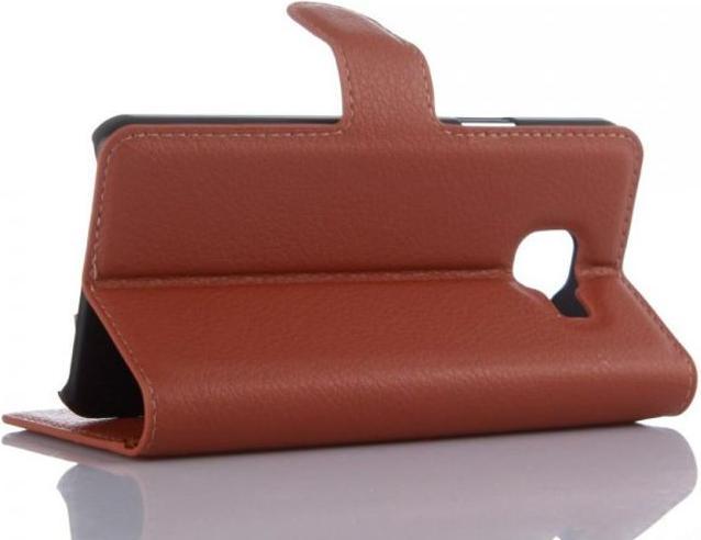 Actual product image MU Classic Litchi Leather Bookcover Series (Samsung Galaxy A3 (2016))