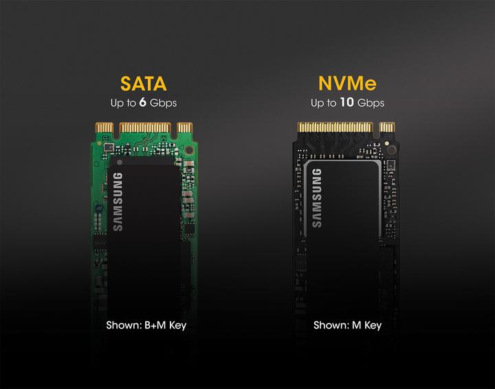 Produktbild Manhattan M.2 NVMe und SATA SSD USB-Festplattengehäuse (M.2)