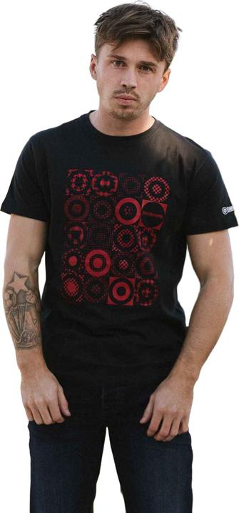 Actual product image Lambretta Mens SS25 Target Pattern T-Shirt (4XL)
