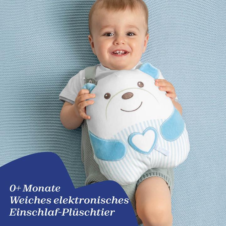 Actual product image Chicco Cuddly Meditation Teddy Bear Blue