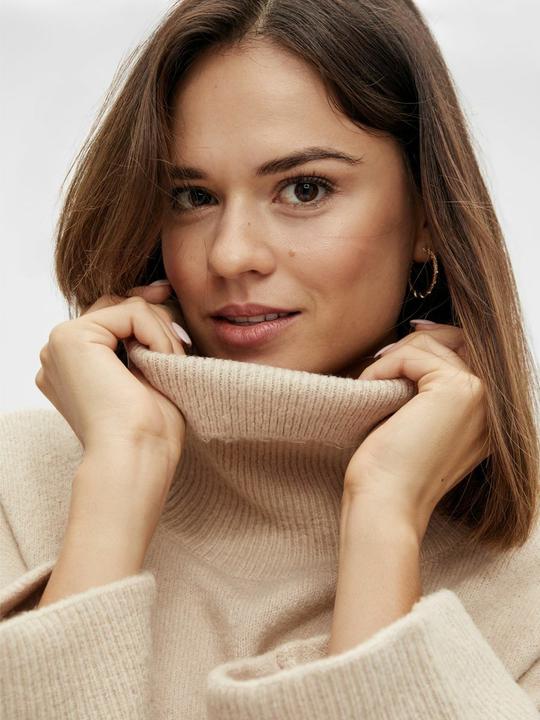 Produktbild Vila Bindegürtel Strickkleid (M)