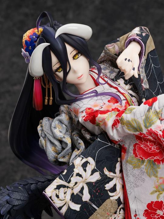 Actual product image Furyu Overlord statuette PVC 1/4 Albedo Japanese Doll 49 cm