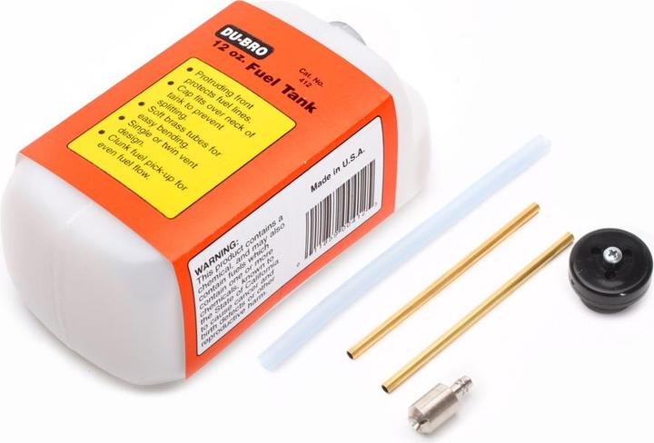Actual product image Du-Bro 341ml fuel tank, 57 x 65 x 137mm