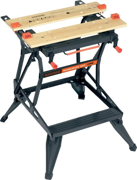 Black & Decker Workbench with 2 working heights (47.20 cm, 61 cm)