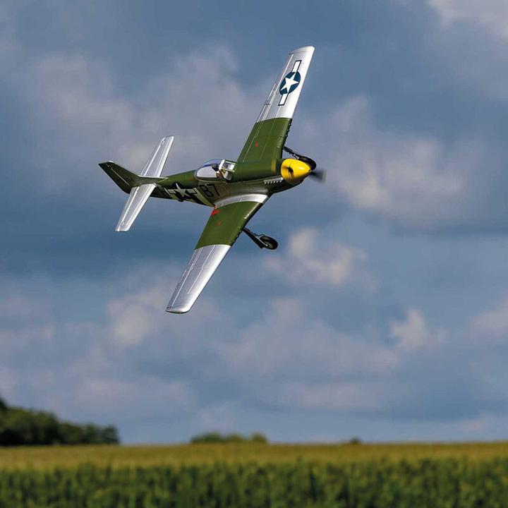 Produktbild E-Flite AVION Mustang P-51D 1000mm EP PNP (Warbird)