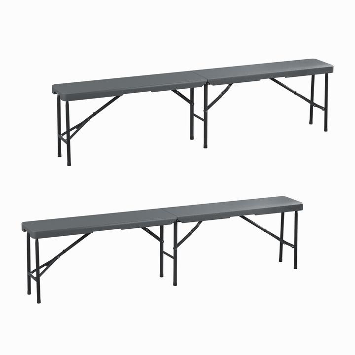 Actual product image Relaxdays 2x beer bench