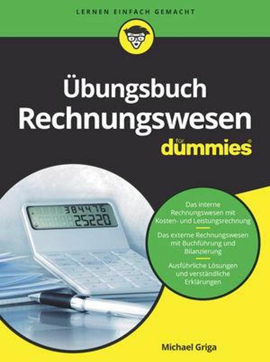 Produktbild Übungsbuch Rechnungswesen für Dummies (Deutsch, Michael Griga, 2021)