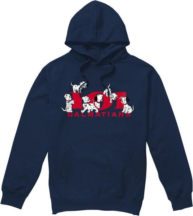 Immagine prodotto 101 Dalmatians Felpa con Cappuccio Cuccioli Uomo (L)
