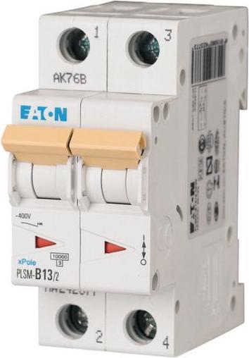 Image du produit Eaton Disjoncteur de protection de ligne, 13 A, 2p, 242403