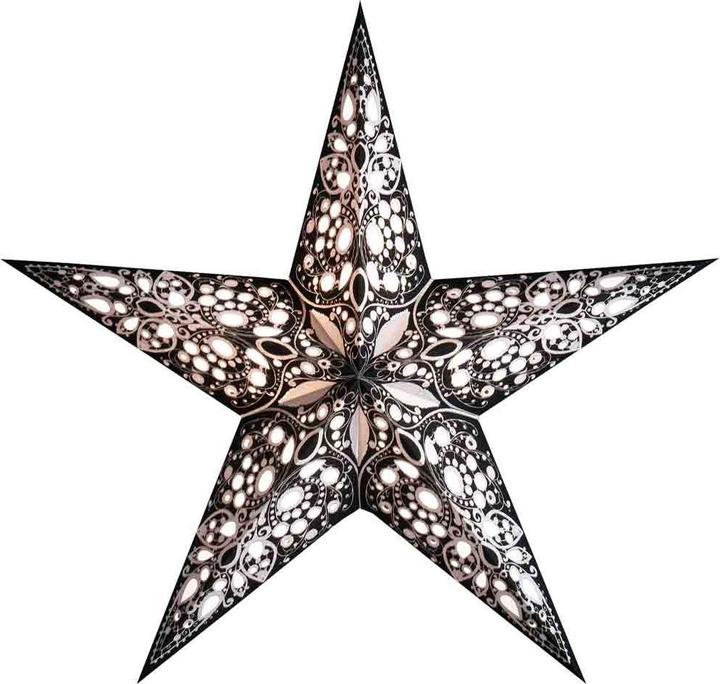 Produktbild Starlightz Papierstern rani black white size M