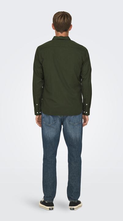 Immagine prodotto Only & Sons Vestibilità regolare camicia colletto camicia camicia camicia (XL)