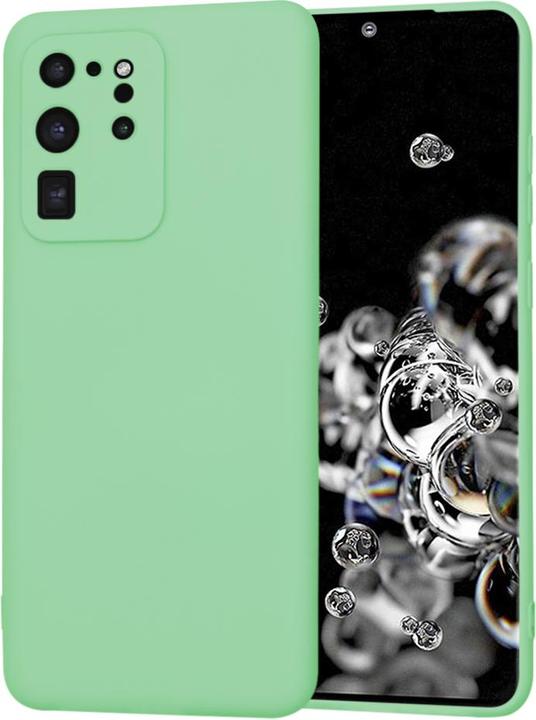 Actual product image Techsuit - SoftFlex - Samsung Galaxy S20 Ultra 4G / S20 Ultra 5G - Mint Green (Samsung Galaxy S20 Ultra 5G, Samsung Galaxy S20 Ultra)