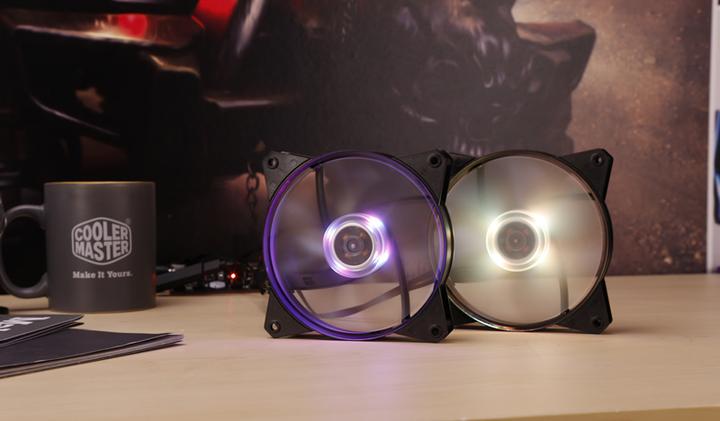 Actual product image Cooler Master MasterFan MF121L (120 mm, 1 x)