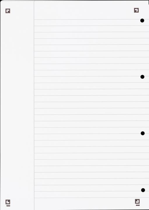 Actual product image Oxford College notebook (A4+, Lined, Hardcover)