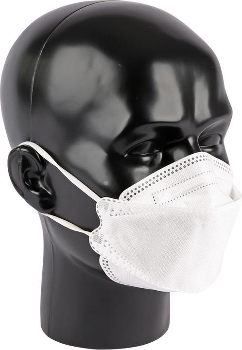 Actual product image Mensch Respirator FFP2 NR, EN 149:2001, 3D folding, without valve (FFP2)