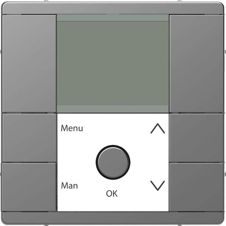 Merten Zeitschaltuhr-Modul, Edelstahl, System MEG5755-6036