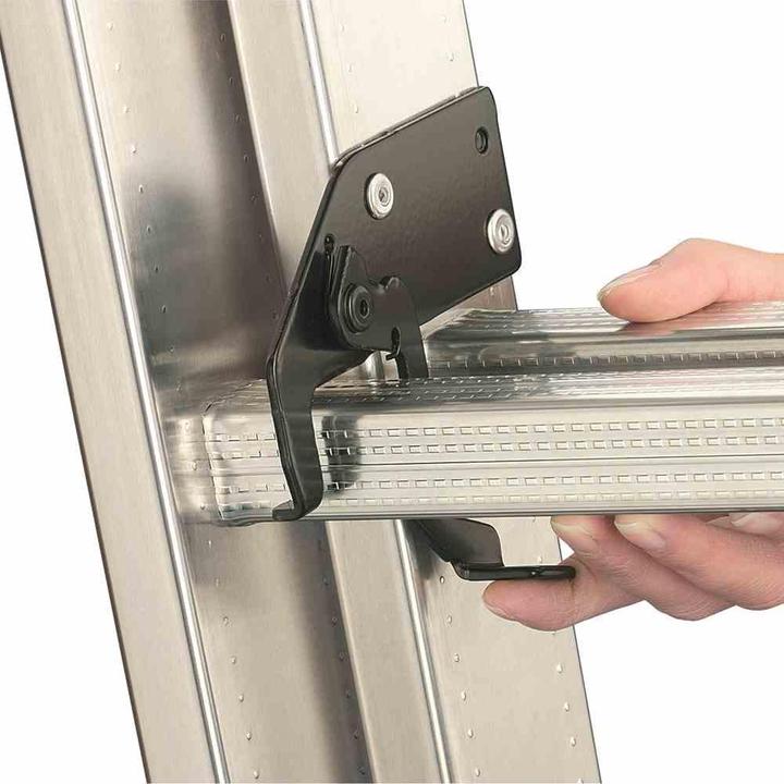 Produktbild Hailo S100 ProfiLOT, Aluminium Kombileiter 3-teilig, 3x12 Sprossen (Stehleiter, 48 cm)