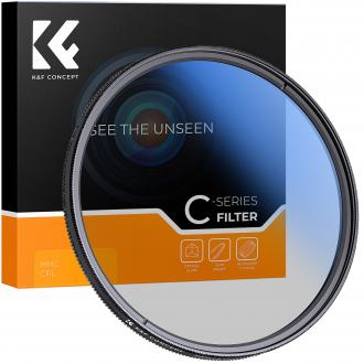 Actual product image K&F Concept Nano-C HMC CPL Zirkularpolarisationsfilter – 77 mm (77 mm, Polarizing filter)