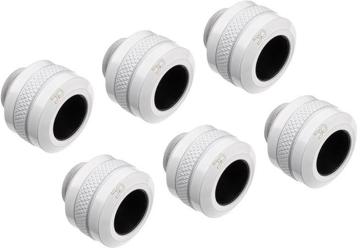 Actual product image Alphacool Icicle PRO Connection 13mm HardTube Fitting G1/4, 6-Pack