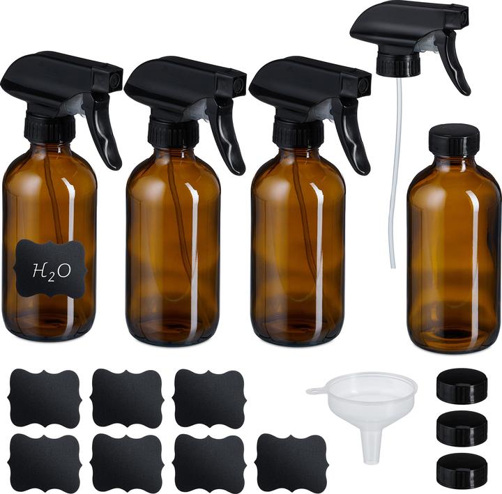 Actual product image Relaxdays 4x Sprühflasche (0.25 l)