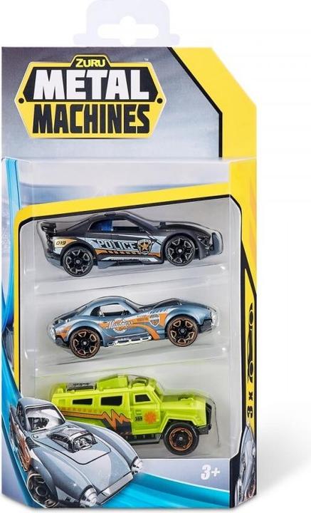Zuru METALLMASCHINEN AUTOS 3er-Pack Serie 2