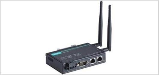 Actual product image Moxa AWK-1137C-EU-T - 802.11abgn wireless client, EU band, -40 to 75C operating temperature