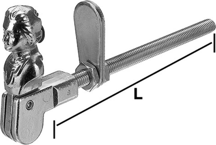 Saner Venetian blind retainer, adjustable