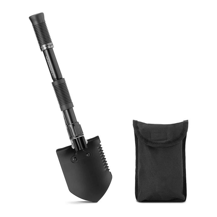 Produktbild Uniprodo Klappspaten 40 cm Spitzhacke Säge Outdoor Multifunktionsspaten Schaufel klappbar