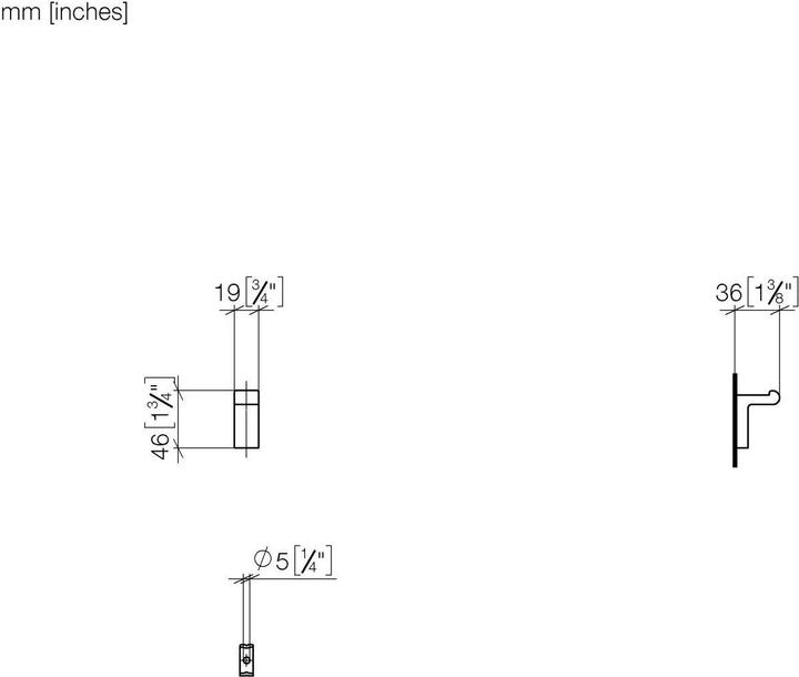 Produktbild Dornbracht IMO Haken, 83251670