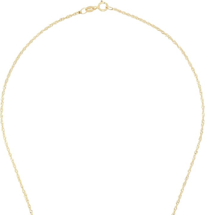 Image du produit Amor Halsschmuck für Damen, Gold 375, Zirkonia synth., Süsswasserzuchtperle (Or 375, 9 ct)