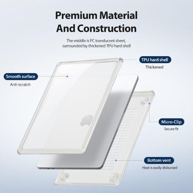 Actual product image Dux Ducis LCGM Protective Hard Case Series (13.30", Apple)