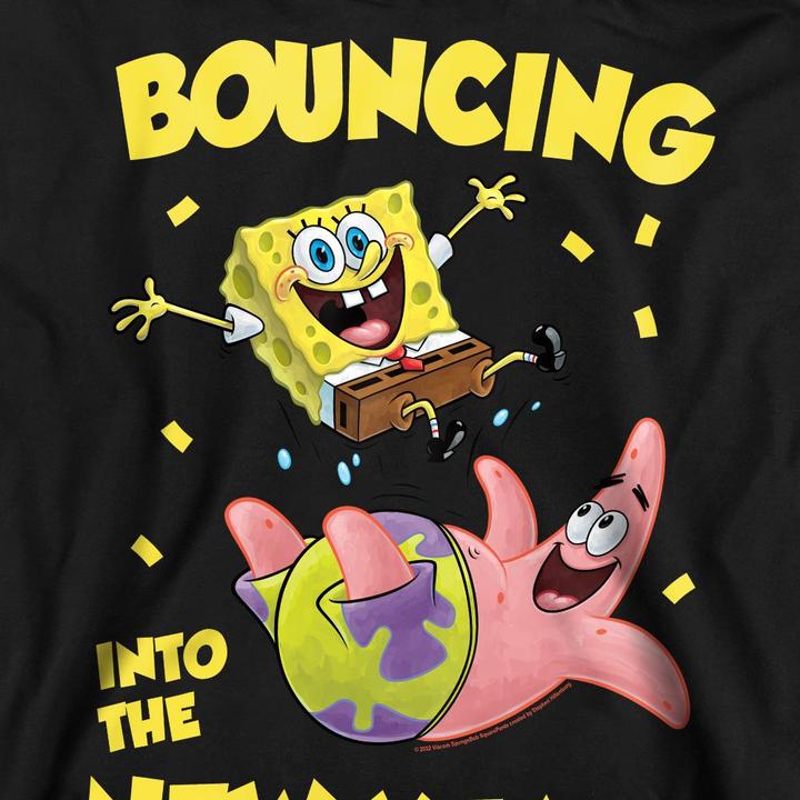 Produktbild Spongebob Squarepants Bouncing Into The New Year Sweatshirt (XL)