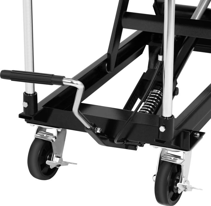 Produktbild MSW Hubtischwagen Hubtisch hydraulisch Scheren Hubtischwagen mobiler Hubtisch 500 kg (500 kg)