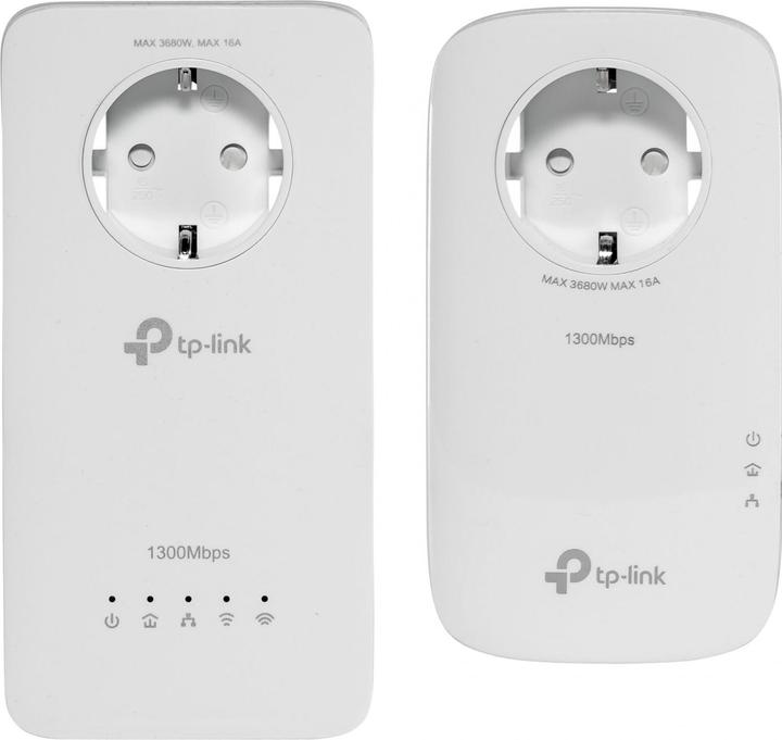 Produktbild TP-Link Powerline TL-WPA1300P KitDE (1300 Mbit/s)