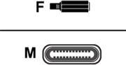 Actual product image Samsung USB-C audio adapter (USB Type C, 3.5mm jack)