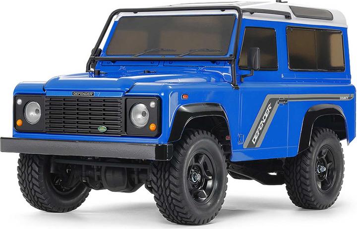 Produktbild Tamiya Land Rover 90 Defender LBlue (Painted) CC-02 (Kit)