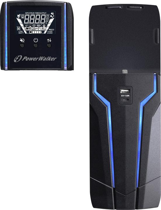 Produktbild Powerwalker VI 1500 GXB IEC (1500 VA, 900 W, Line-Interaktiv USV)