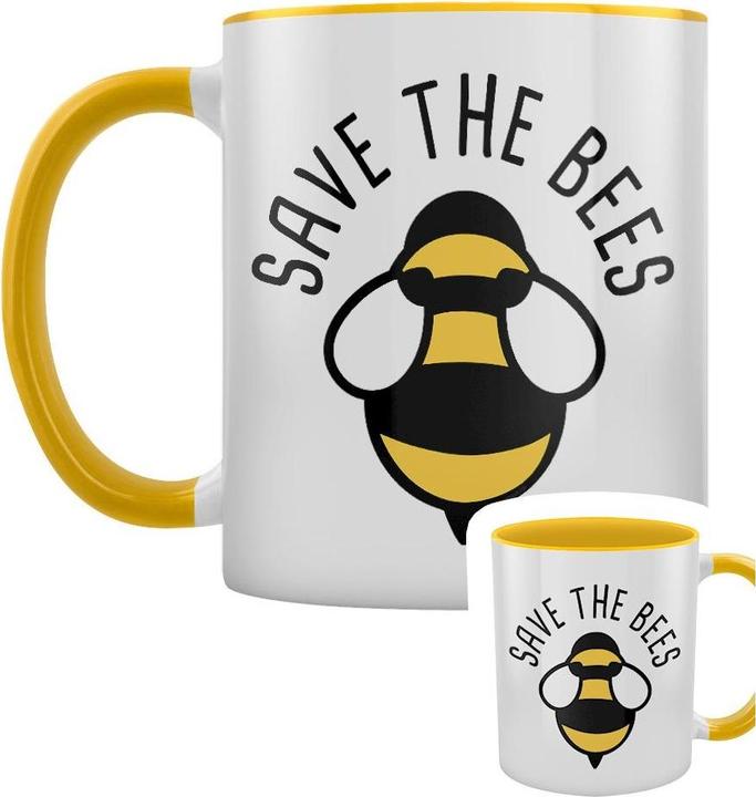 Immagine prodotto Grindstore Tazza da caffè Save The Bees bicolore