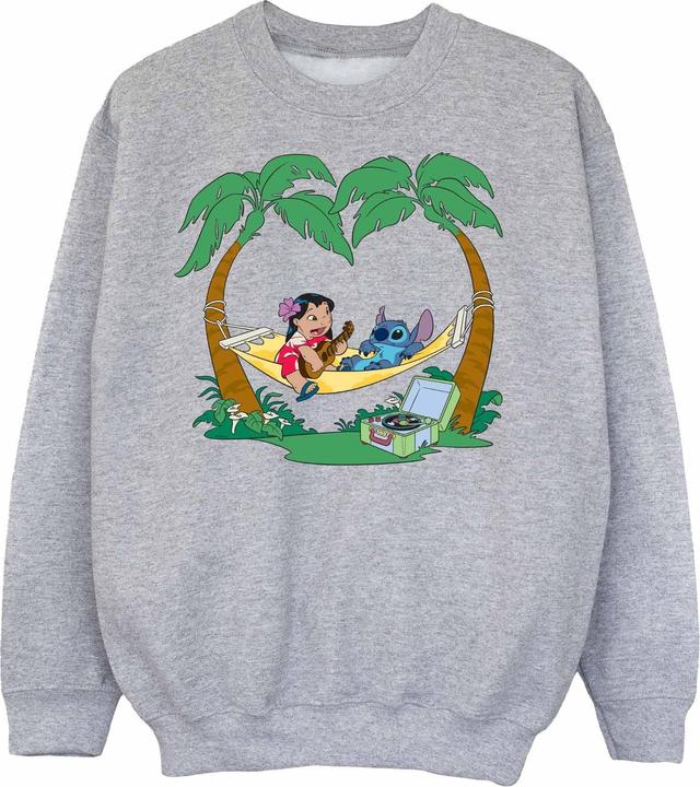 Disney Lilo And Stitch Play Some Music Sweatshirt Mädchen