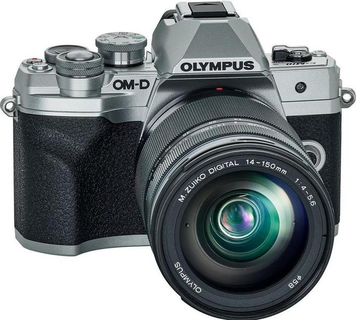 Olympus OM-D E-M10MK IV Kit Edition Spéciale + 14-150 (14 - 150 mm, 20.30 Mpx, 4/3)