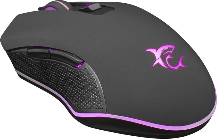 Actual product image White Shark Gaming keyboard with mouse and headphones Comanche 3, With backlight, US layout (US, Cable)